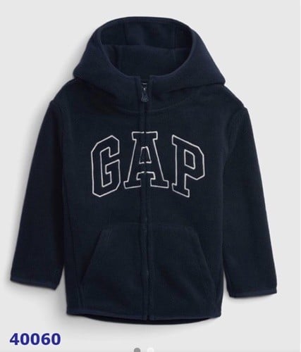 Áo khoác Gapkid xanh đen - size 12-13y