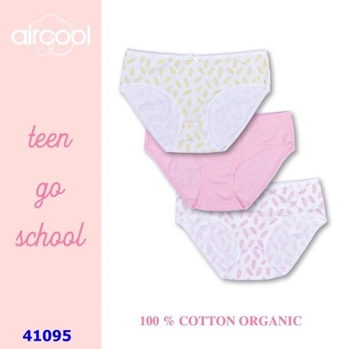 Chip tam giác Aircool lá - size 15-16y