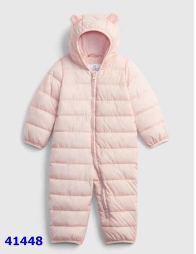 Bodysuit phao BabyGap hồng
