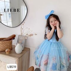 Đầm Liebe Elsa xanh