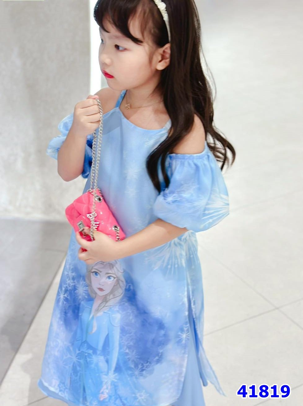 Áo dài Sofia Elsa xanh
