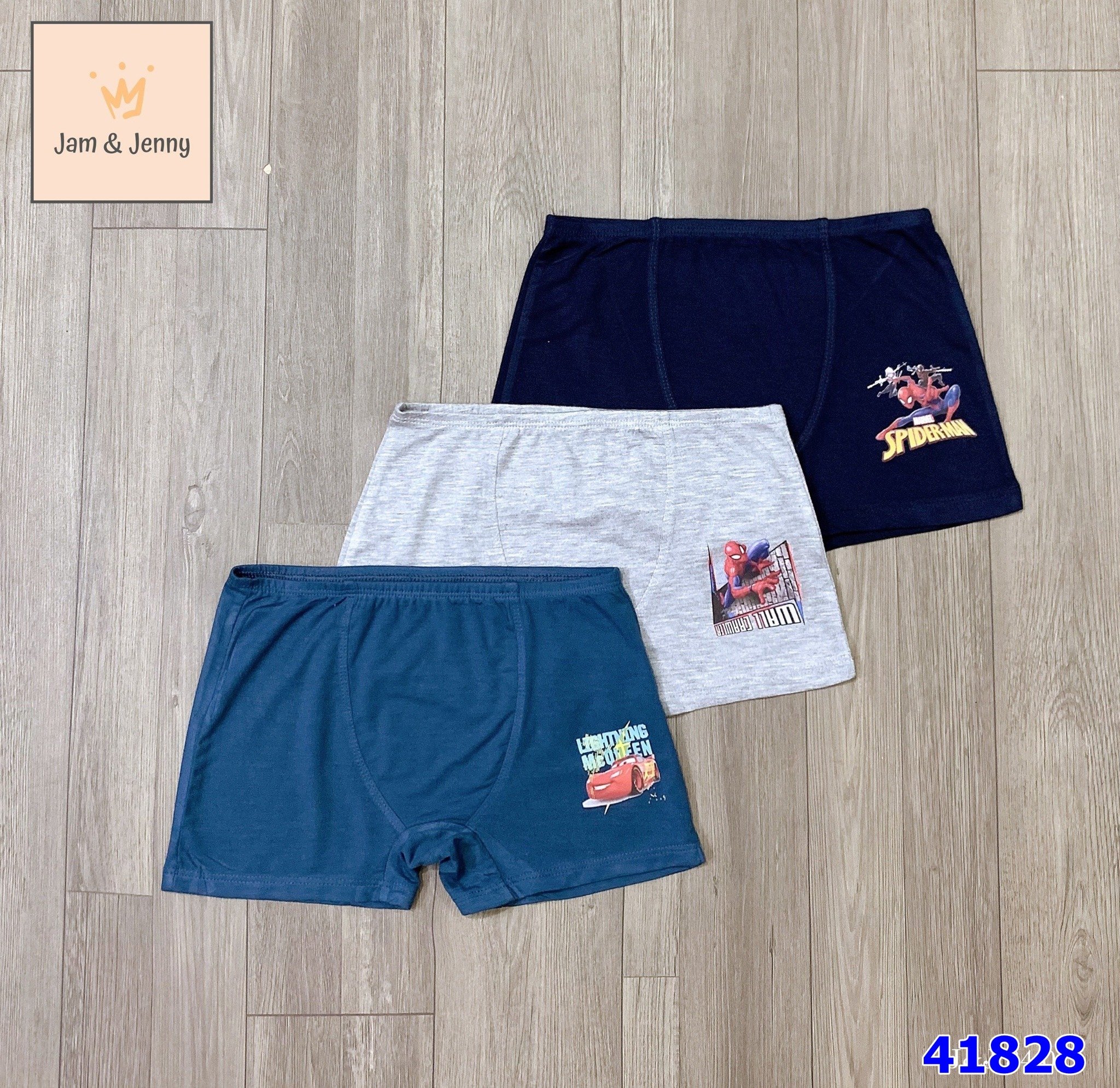 Set 3 chip Jam&Jenny Spriderman - size 6-7y