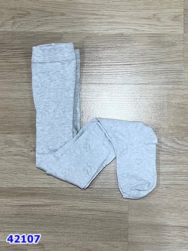 Quần vớ xám nhiều tim - size 2-4y