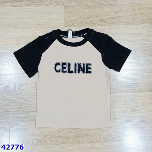 Áo Celine XMYN nâu tay đen - size 120