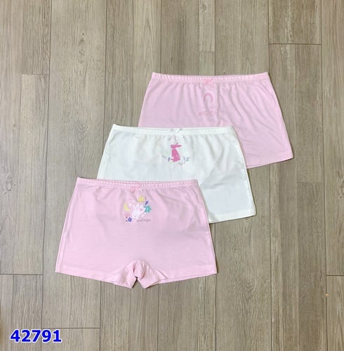 Set 3 chip J&J in thỏ - size 4-5y
