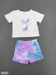 Bộ Primark trắng tiên cá cầu vồng