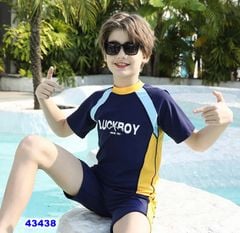 Bộ bơi xanh vàng Lucky boy - size 165