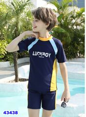 Bộ bơi xanh vàng Lucky boy - size 165