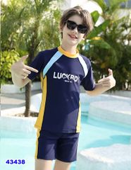 Bộ bơi xanh vàng Lucky boy - size 165