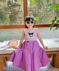 Đầm MiaKid tím Kuromi
