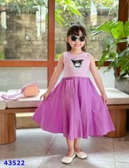 Đầm MiaKid tím Kuromi