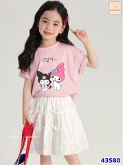 Set váy J&J hồng Melody