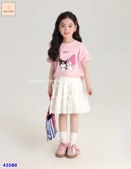 Set váy J&J hồng Melody