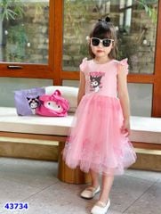 Đầm MiaKid hồng Kuromi