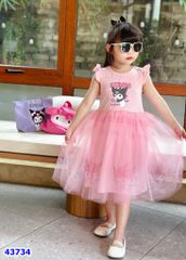 Đầm MiaKid hồng Kuromi