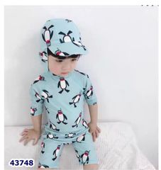 Bộ bơi liền xanh chim cánh cụt
