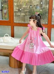 Đầm Miakid hồng Melody