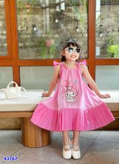 Đầm Miakid hồng Melody