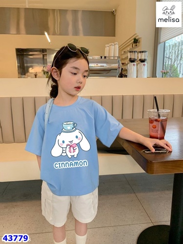 Bộ Melisa xanh Cinnamoroll - size 2-3y