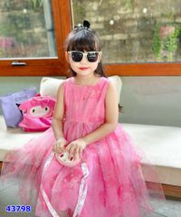 Đầm Sofia hồng Melody