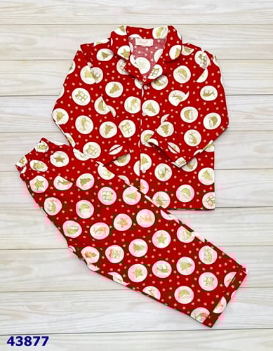 Pijama Noel đỏ ngôi sao