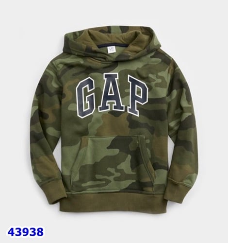 Hoodie Gap rằn ri - size 12-13y