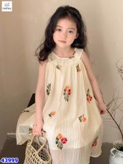 Đầm Melisa be hoa