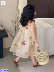 Đầm Melisa be hoa