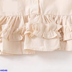 Set Cadigan đỏ tim Min, đầm kem