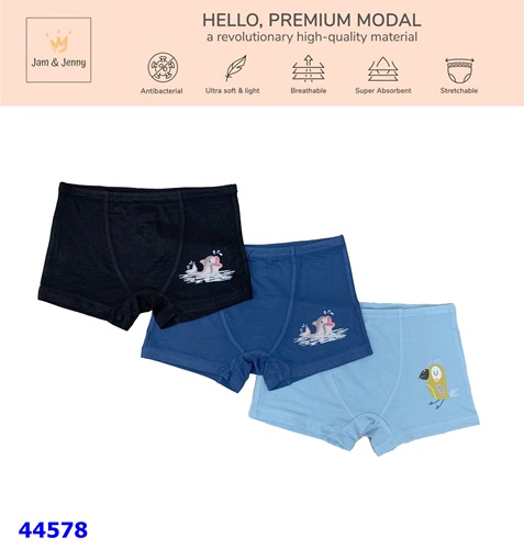 Set 3 quần chip J&J bé trai