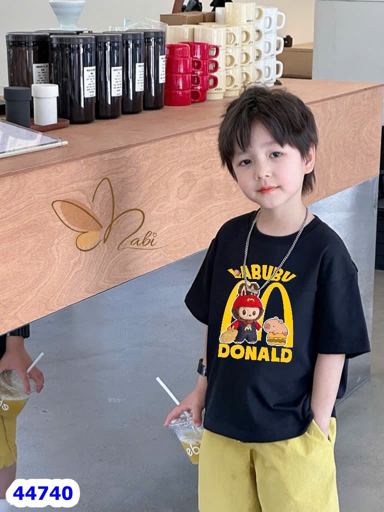 Bộ Nabi đen Labubu Donald
