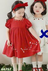 Đầm Melisa đỏ dâu