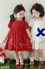 Đầm Melisa đỏ dâu
