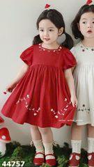 Đầm Melisa đỏ dâu