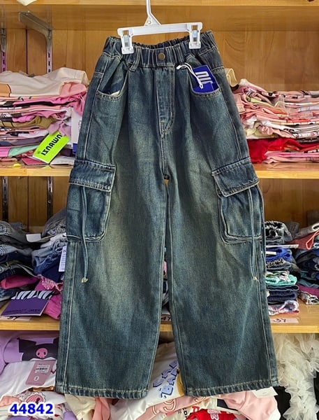 Quần jean túi hộp Q25066 - size 130