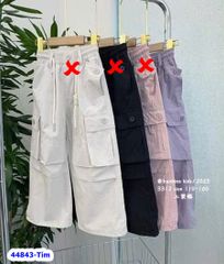 Quần tím túi hộp