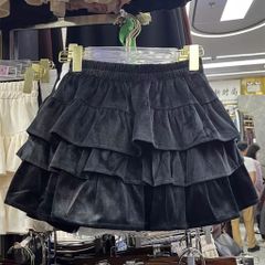 Chân váy tầng đen