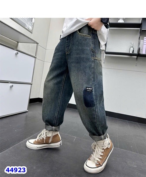 Quần jean baggy Nexxi xanh - size 3y