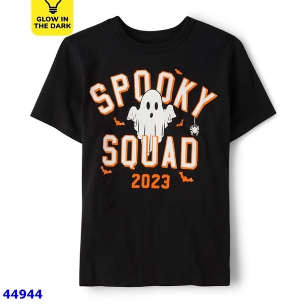Áo Place đen Spooky - size 7-8y