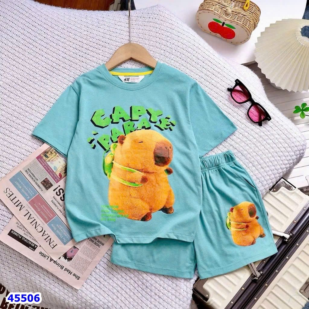 Bộ HM xanh Capy