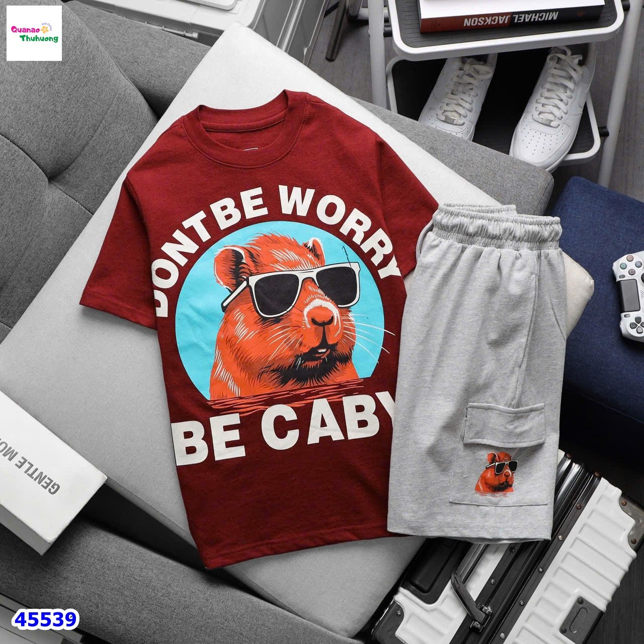 Bộ Gap đỏ Capybara