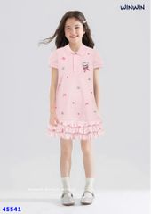 Đầm Polo WinWin hồng