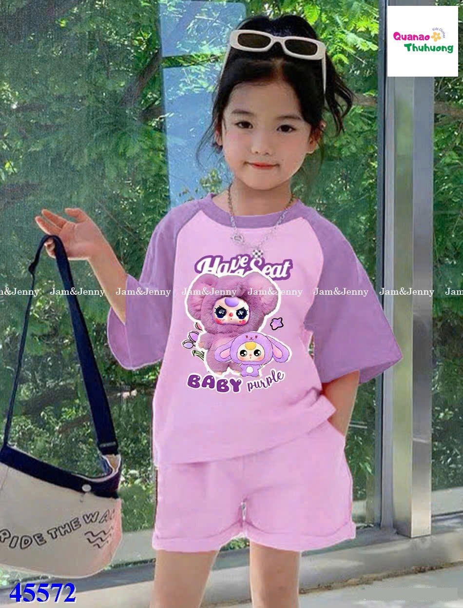 Bộ J&J tím BabyThree