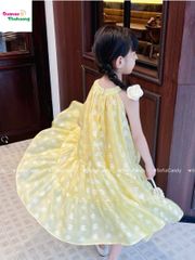 Đầm MiaKid vàng hoa cúc