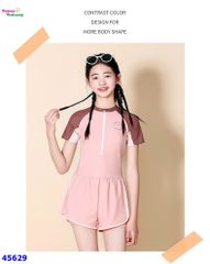 Bộ bơi liền Ylike hồng DryGoods