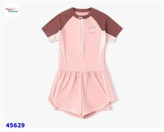 Bộ bơi liền Ylike hồng DryGoods