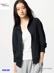 Áo khoác Airism chống nắng đen