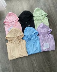 Áo khoác Airism chống nắng đen