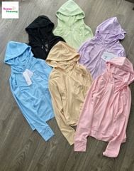 Áo khoác Airism chống nắng đen