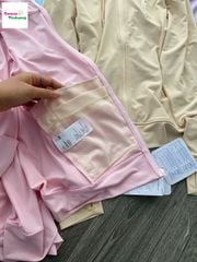 Áo khoác Airism chống nắng xanh lá